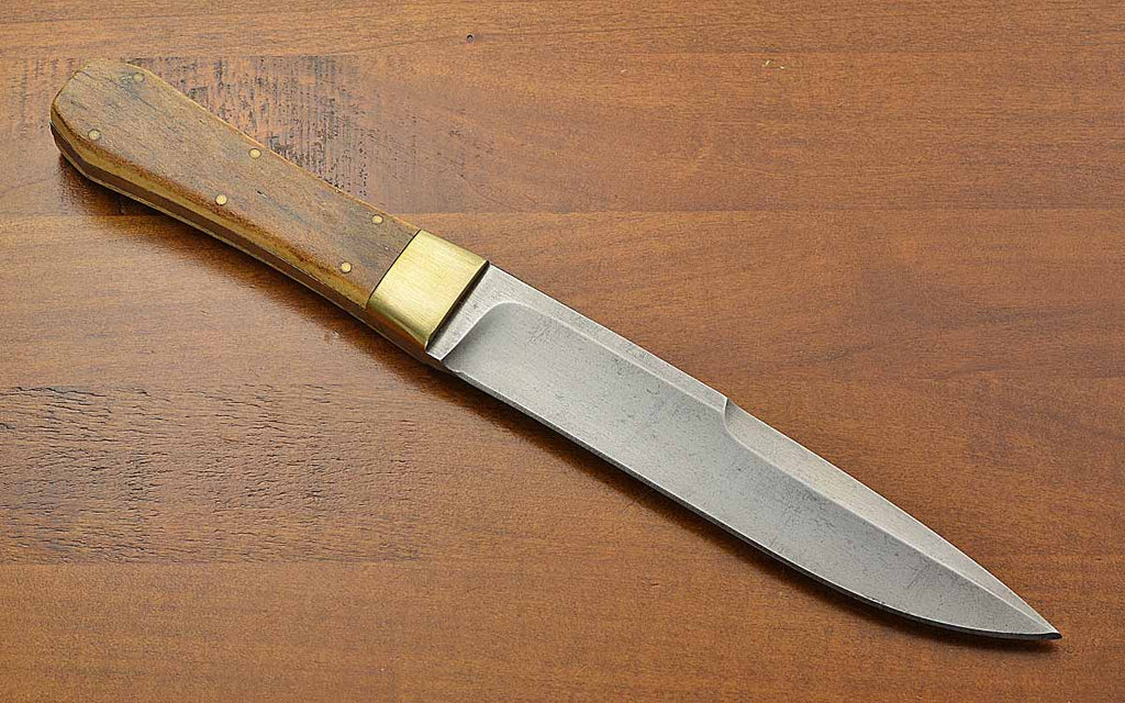 Coffin Handle Camp Knife