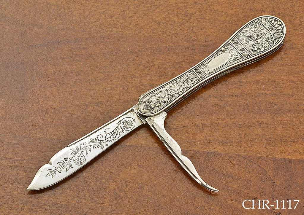 Antique Silver Fruit Knife