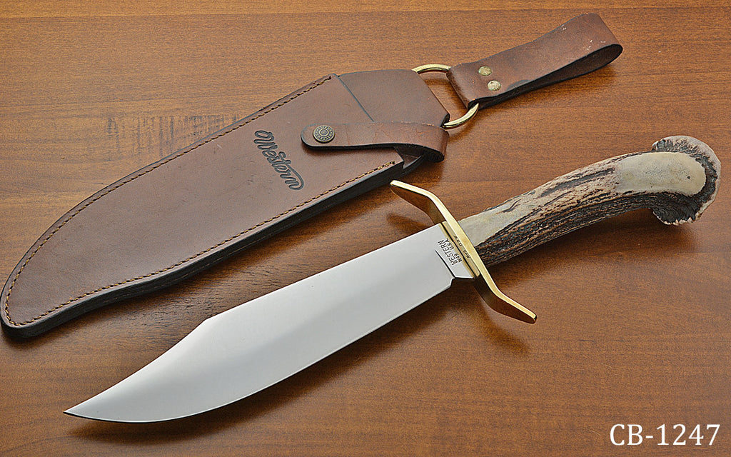 W49 Crown Stag Bowie