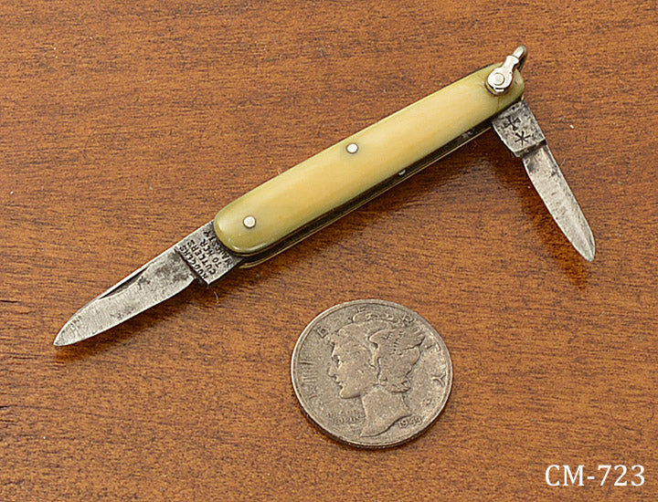 Antique Miniature 2 Blade Pen Knife