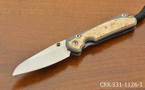 Small Sebenza 31 Insingo Box Elder Inlay Magnacut – Nordic Knives