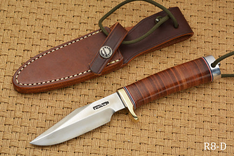 Custom Handmade Bird & Trout Knife belt sheath – Yellow Birch Outfitters