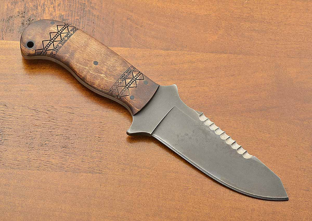 Pre-Owned Utility Knife - Tribal Maple