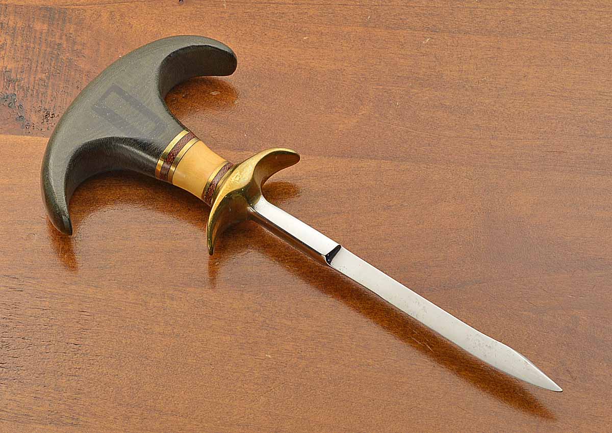 ルアー・フライ Kurupen180 dagger Push Dagger – Nordic Knives