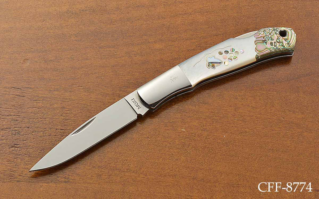 "Leaf" Lock Blade Folder