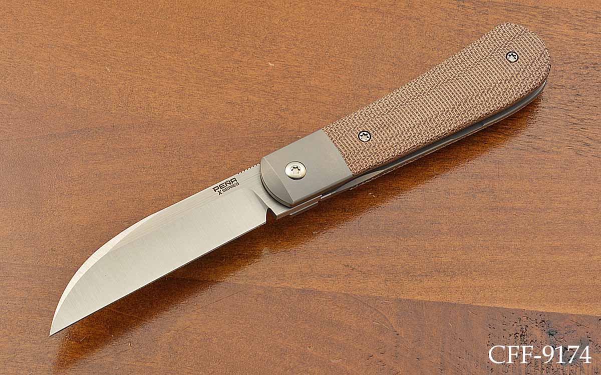 X-Series Large Swayback Front Flipper – Nordic Knives