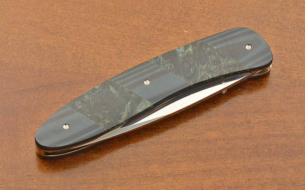 "Green & Black" Liner Locking Folder