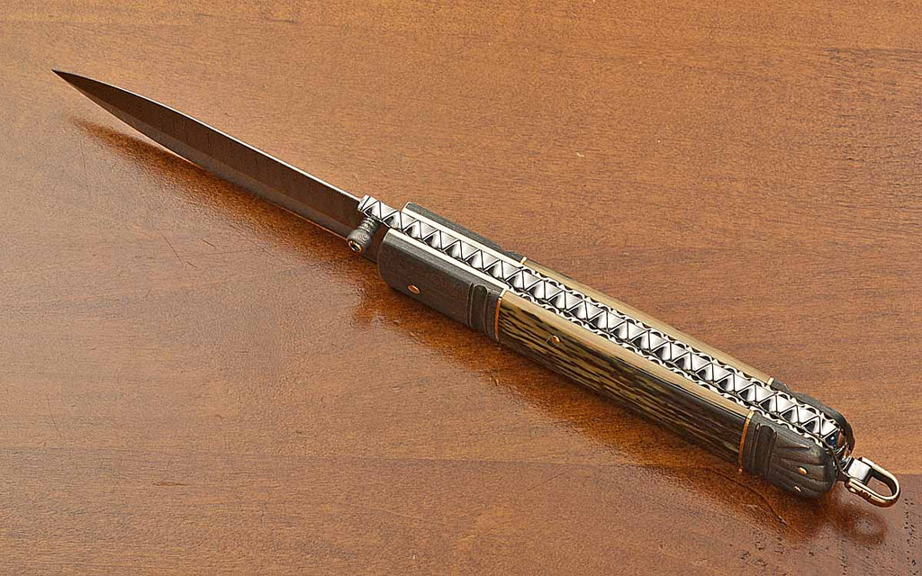 Lanyard Release Folding Dagger