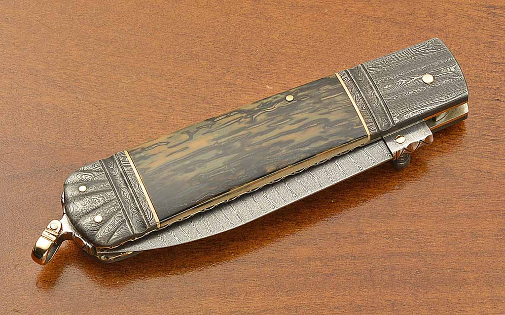 Lanyard Release Folding Dagger