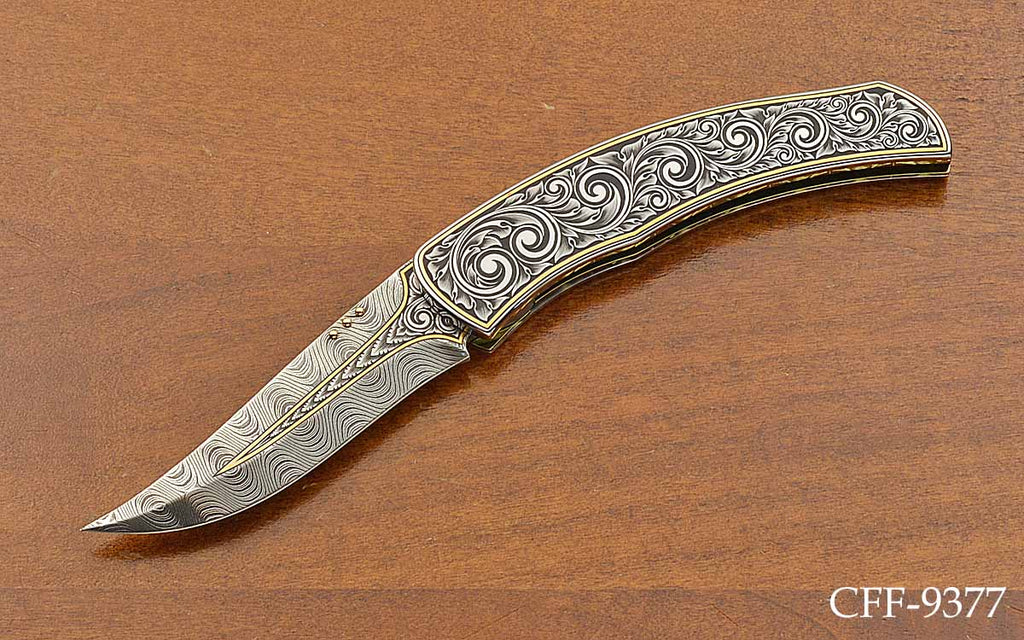 "Persian Charm" Liner Locking Folder