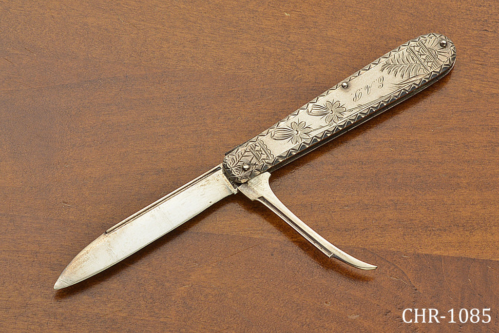 Antique Sterling Silver Fruit Knife