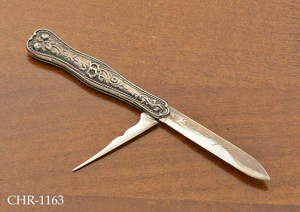 Antique Silver Fruit Knife