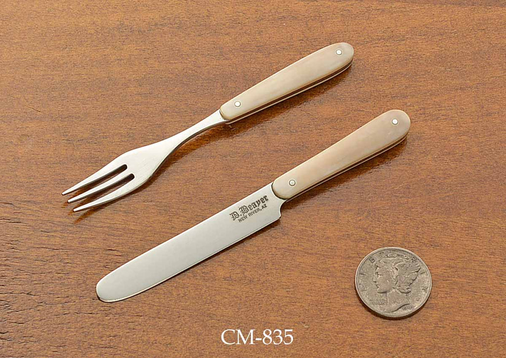 Miniature Carving Knife & Fork