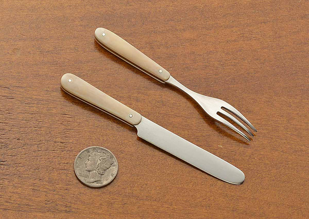 Miniature Carving Knife & Fork