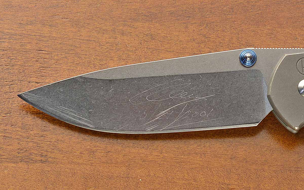 Autographed Flat Ground Large Sebenza