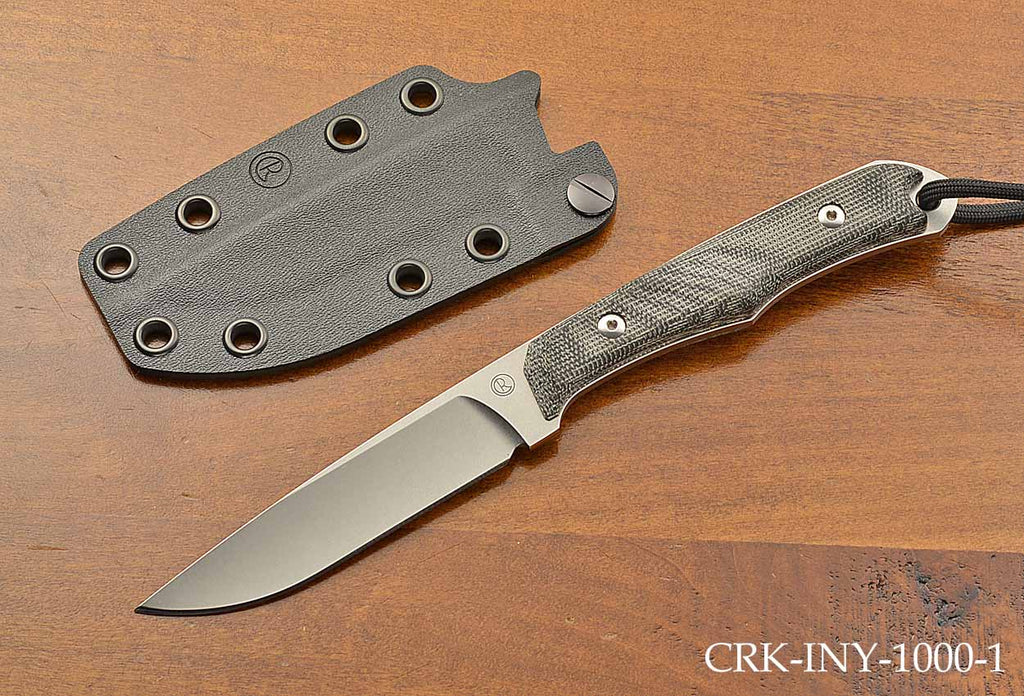 Pre-Owned Inyoni Black Micarta