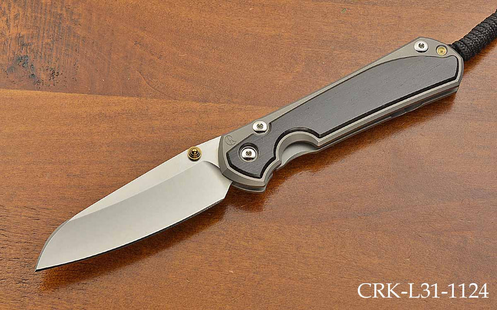 Large Sebenza 31 Insingo Bog Oak Inlays Magnacut