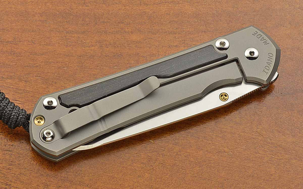Large Sebenza 31 Insingo Bog Oak Inlays Magnacut