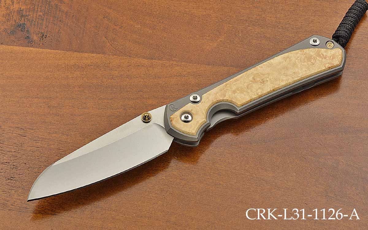 Large Sebenza 31 Insingo Box Elder Inlays Magnacut – Nordic Knives