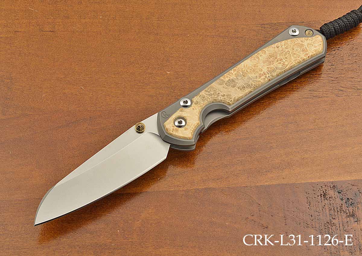 Large Sebenza 31 Insingo Box Elder Inlays Magnacut – Nordic Knives
