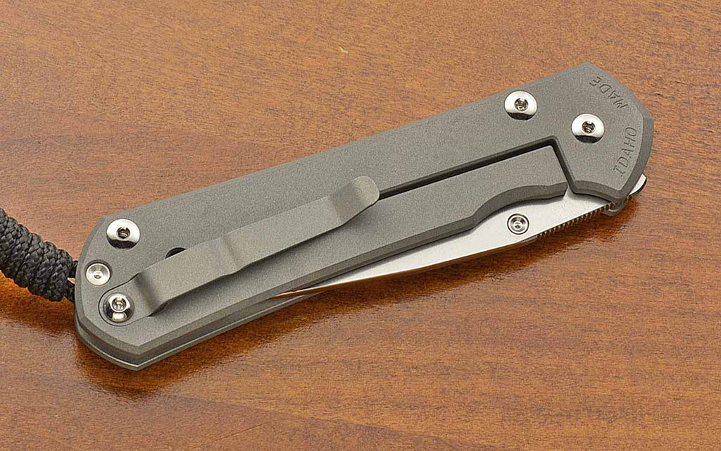 Large Sebenza 31 Unique Graphic MagnaCut Hematite Inlay