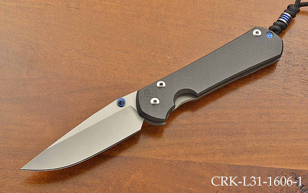 Knife Art Large Sebenza 31 Drop Point Carbon Fiber S45VN