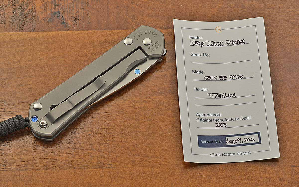 Large Classic Sebenza S30V