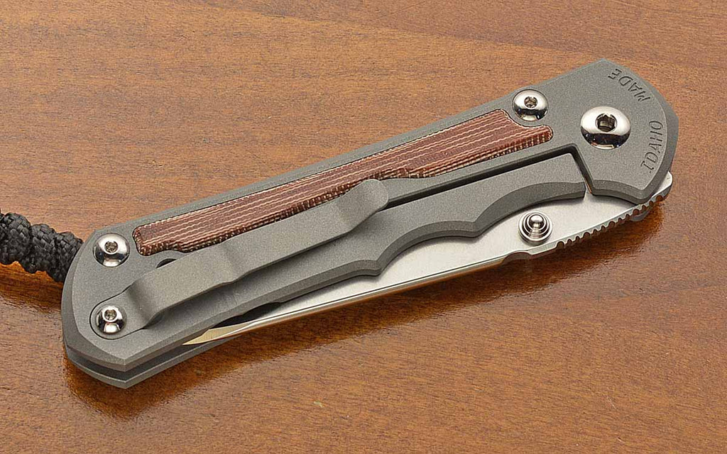 Large Inkosi Insingo Natural Micarta Inlay MagnaCut