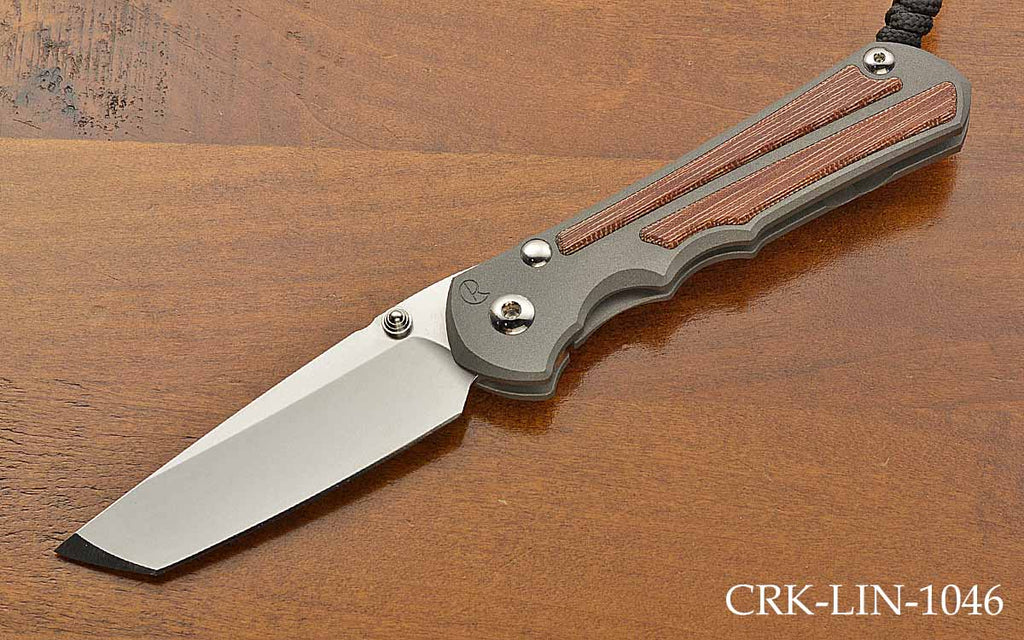 Large Inkosi Tanto Natural Micarta Inlay MagnaCut