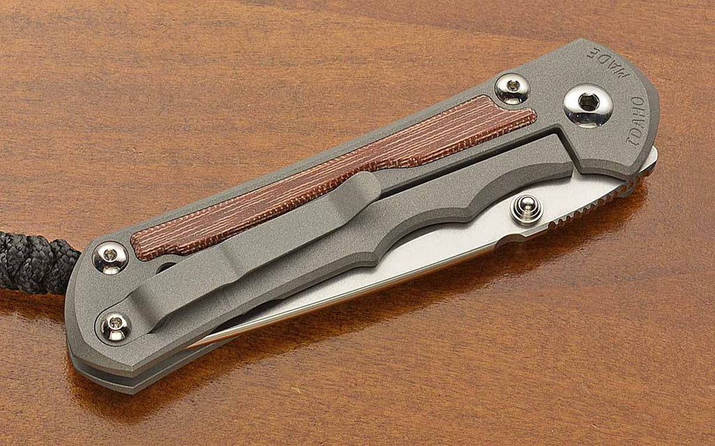 Large Inkosi Tanto Natural Micarta Inlay MagnaCut