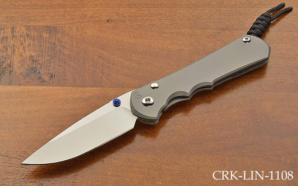 Large Inkosi Glass Blasted Drop Point MagnaCut