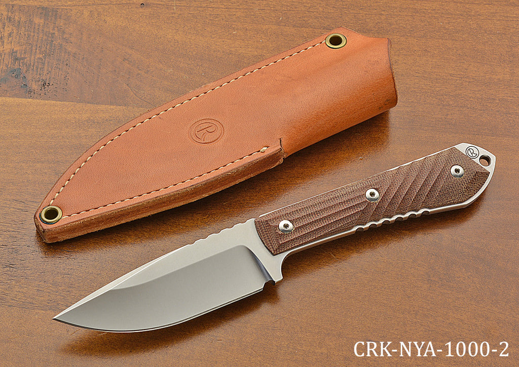 Nyala Drop Point Natural Canvas – Nordic Knives