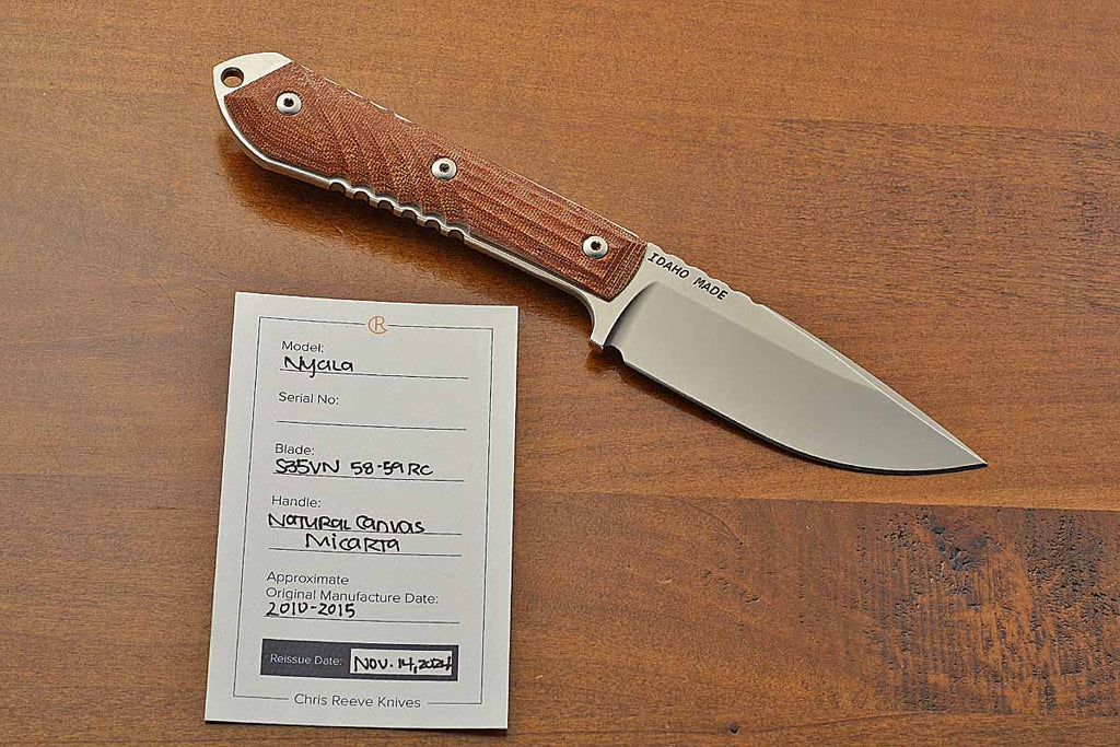 Nyala Drop Point Natural Canvas