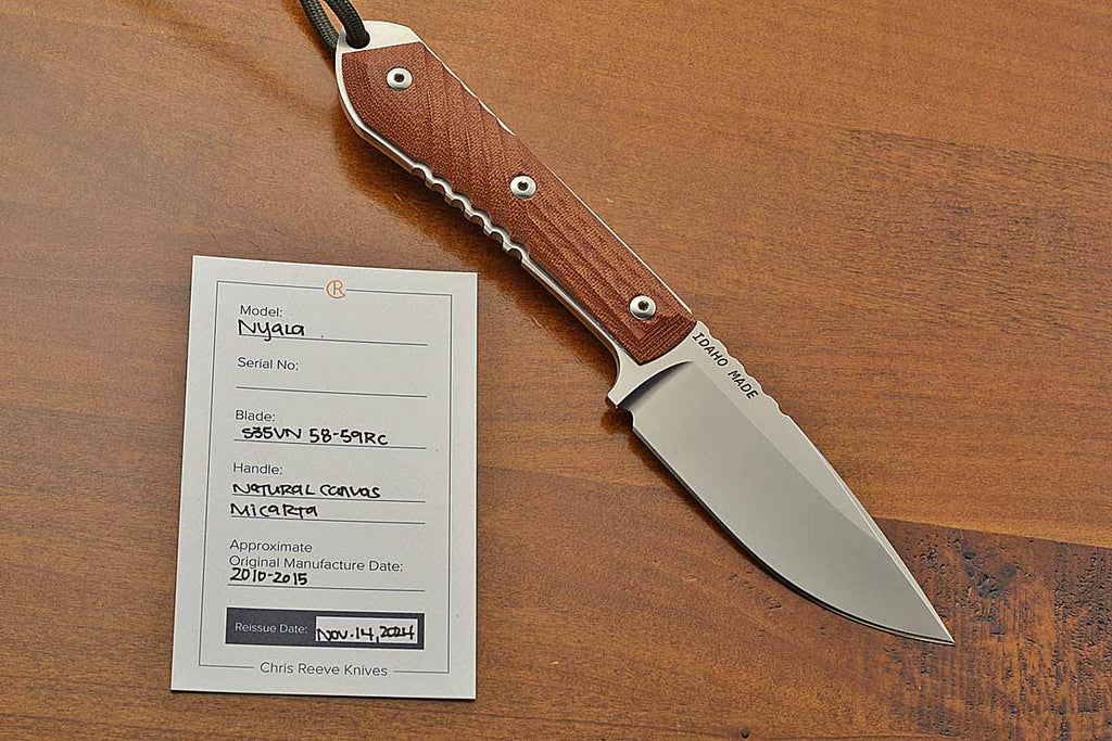 Nyala Drop Point Natural Canvas