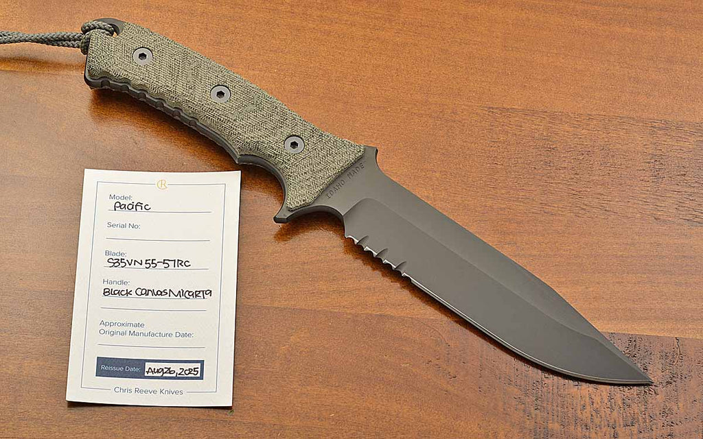 Pre-Owned Pacific Serrated S35VN