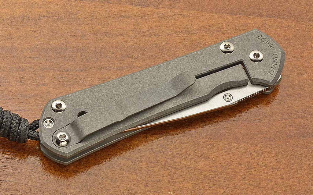 Small Sebenza 31 Unique Graphic Magnacut Almandine Inlay