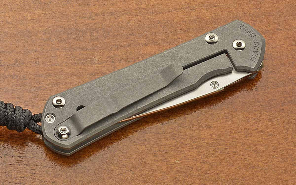 Small Sebenza 31 Unique Graphic Magnacut Almandine Inlay