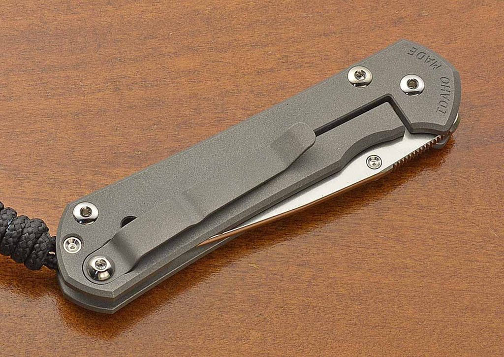 Small Sebenza 31 Unique Graphic Magnacut Almandine Inlay