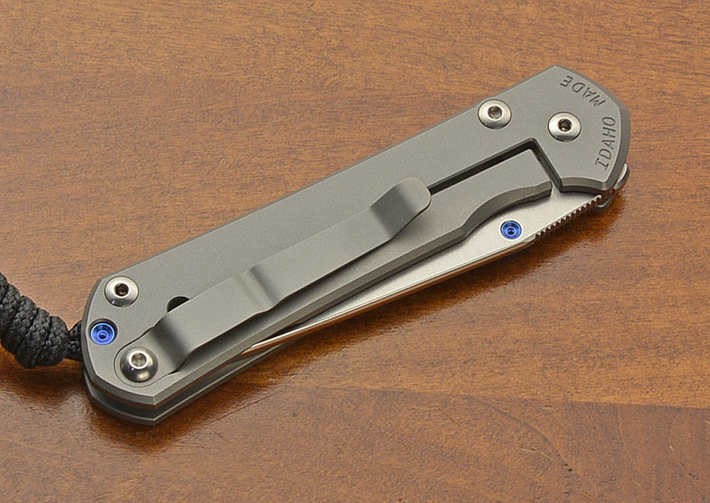 Small Sebenza 31 Tanto Glass Blasted Magnacut