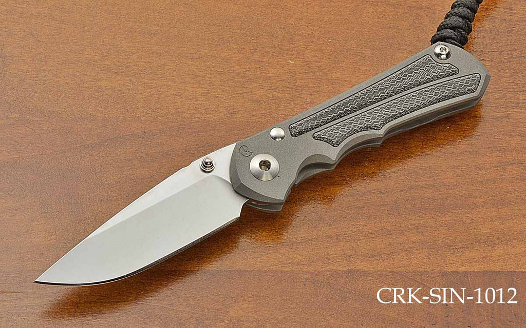 Small Inkosi Black Canvas Inlay Drop Point MagnaCut