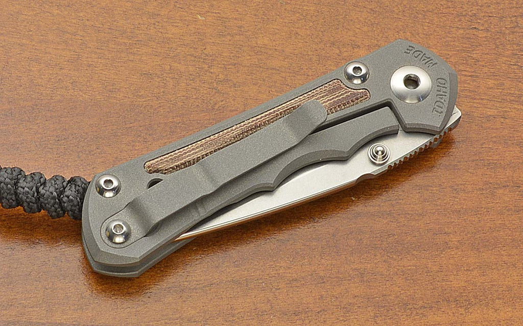 Pre-Owned Small Inkosi Drop Point Natural Canvas Inlay