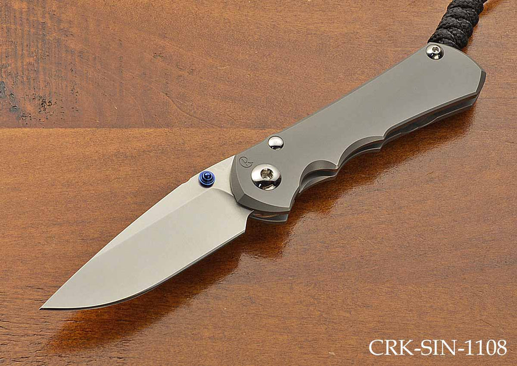 Small Inkosi Glass Blasted Drop Point MagnaCut
