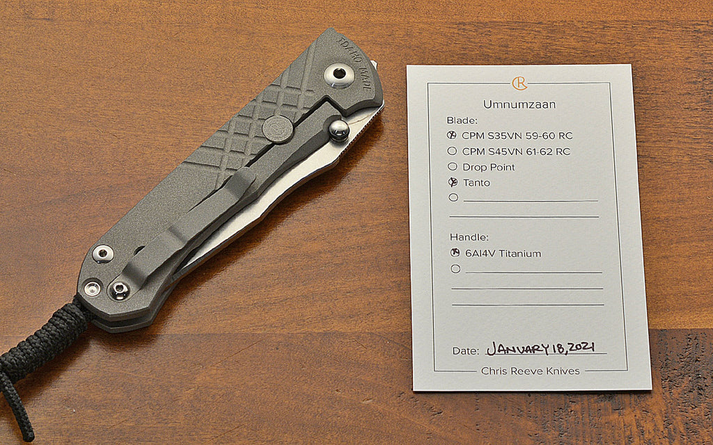 Pre-Owned Umnumzaan Tanto