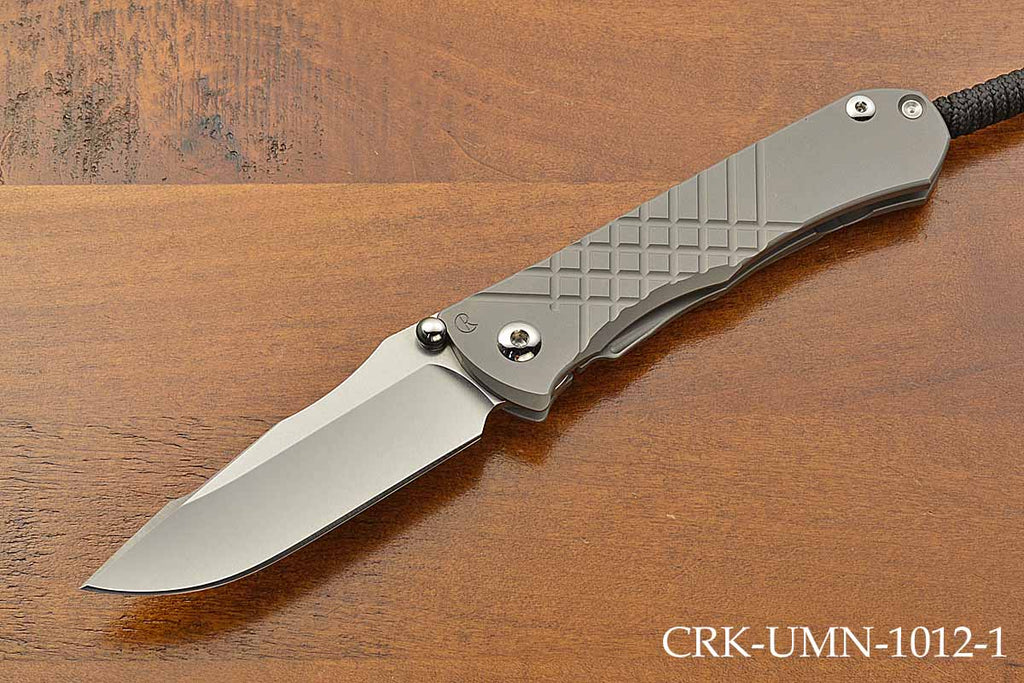 Pre-Owned Umnumzaan Drop Point Glass Blasted MagnaCut