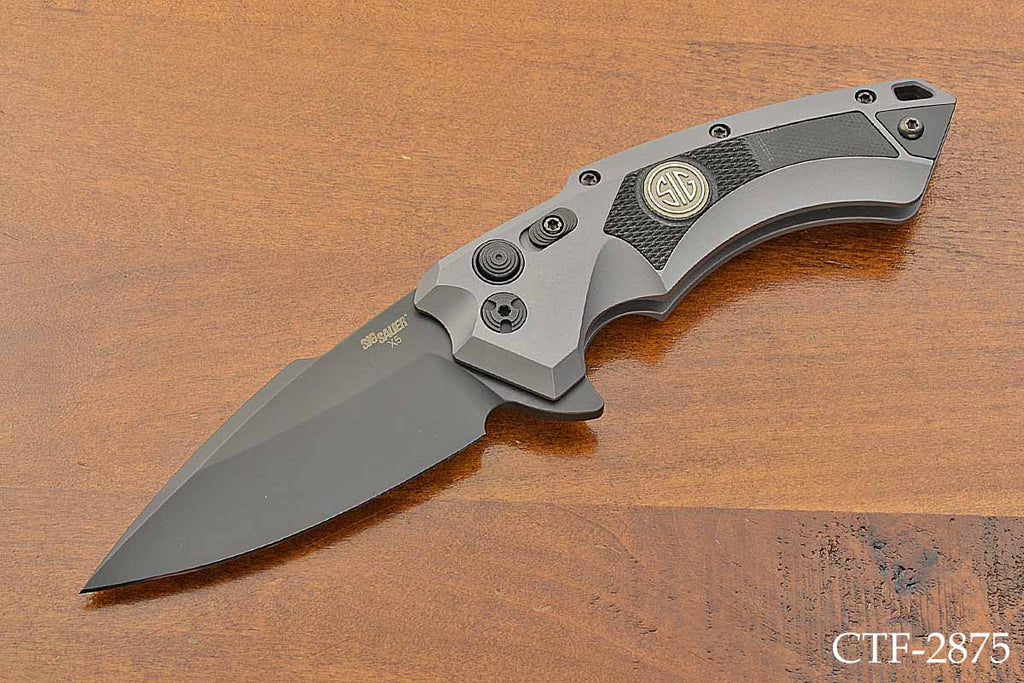 SIG X5 Button Lock Flipper