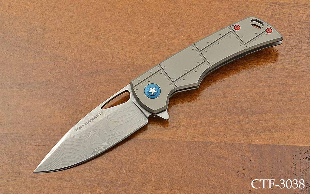 P-51 Damast Flipper