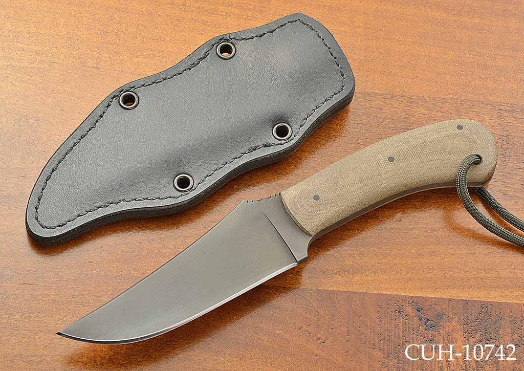 Pre-Owned Belt Knife - Green Micarta