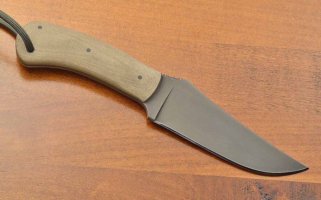 Pre-Owned Belt Knife - Green Micarta