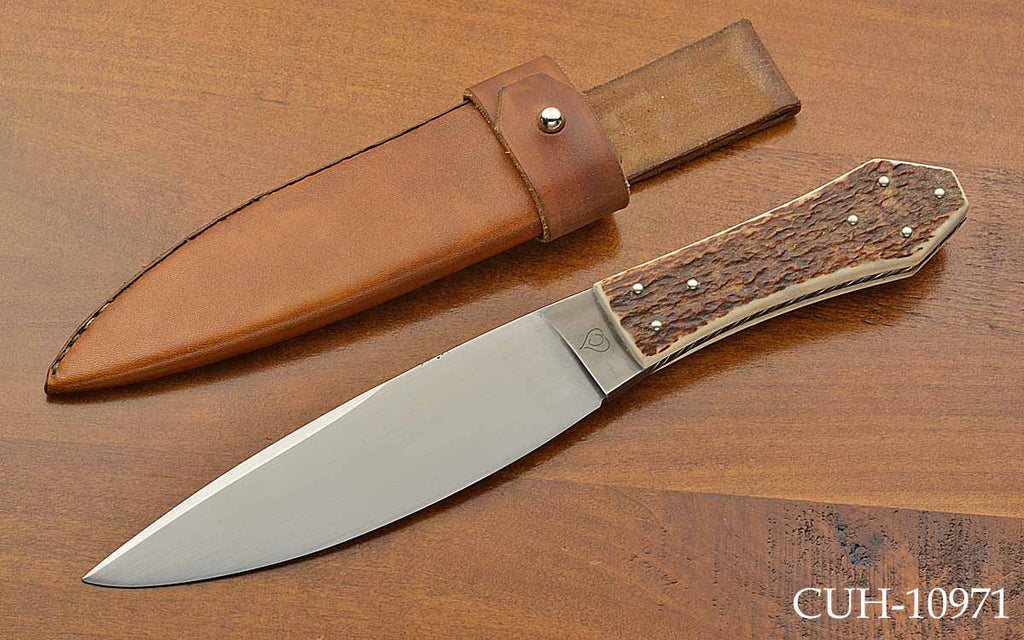 Coffin Handle Camp Knife