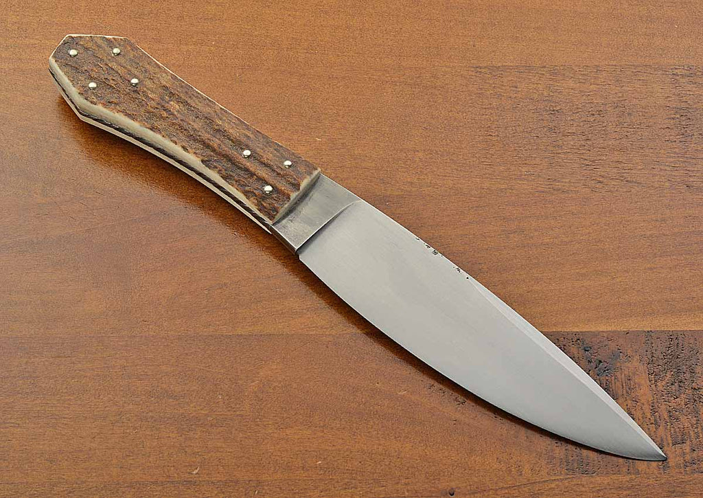 Coffin Handle Camp Knife